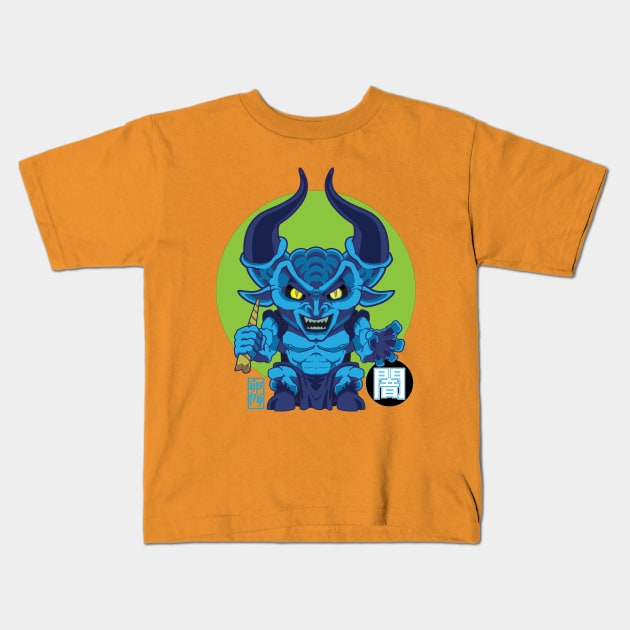 DARKNESS (Mother Night ver.) Kids T-Shirt by EggPhilYoung